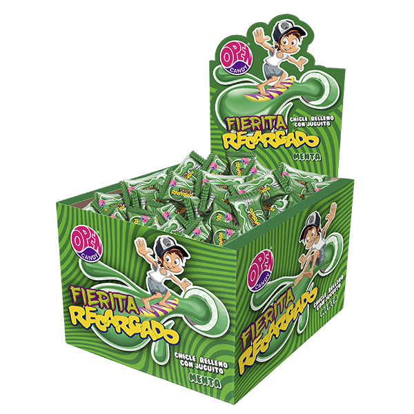 CHICLE FIERITA RECARG. MENTA